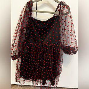 Girls Valentine dress